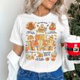 Thanksgiving One Thankful Art Teacher Fall Groovy Men Women Women's T-Shirt, Groovy Teacher Shirts, gift for family, gift for coworker Thanksgiving One Thankful Art Teacher Fall Groovy Men Women Women's T-Shirt, Groovy Teacher Shirts, gift for family, gift for coworker