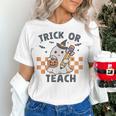 Trick Or Teach Teacher Women's T-Shirt, gift for family, gift for coworker Trick Or Teach Teacher Women's T-Shirt, gift for family, gift for coworker