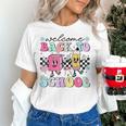 Welcome Back To School 2024 Teachers Students First Day Women's T-Shirt, gift for family, gift for coworker Welcome Back To School 2024 Teachers Students First Day Women's T-Shirt, gift for family, gift for coworker