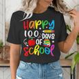 100th Day Of School Teachers Kids Girls Child Happy 100 Days Women's T-Shirt, funny gift