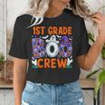 1st Grade Boo Crew First Grade Teacher Kids Happy Halloween Women's T-Shirt, First Grade Teacher Shirts, funny gift
