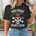 3rd Grade Pirate Crew Halloween Costume Student Teacher Women's T-Shirt, funny gift