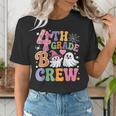4th Grade Boo Crew Fourth Grade Teacher Kids Happy Halloween Women's T-Shirt, 4th Grade Teacher Shirts, funny gift