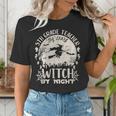 5th Grade Teacher By Day Witch By Night Halloween Women's T-Shirt, funny gift