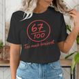 6 7 Brainrot Elementary Teacher Meme 67 Six Seven Women's T-Shirt, funny gift 6 7 Brainrot Elementary Teacher Meme 67 Six Seven Women's T-Shirt, funny gift