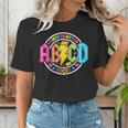 ABCD Kindergarten Rocks Back To School Teachers Students Women's T-Shirt, funny gift