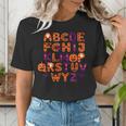 ABCs Learning Kindergarten Teacher Halloween Alphabet Women's T-Shirt, funny gift ABCs Learning Kindergarten Teacher Halloween Alphabet Women's T-Shirt, funny gift