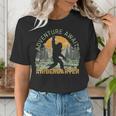 Adventure Awaits Bigfoot Teacher Kindergarten Back To School Women's T-Shirt, funny gift Adventure Awaits Bigfoot Teacher Kindergarten Back To School Women's T-Shirt, funny gift