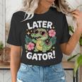 Alligator Later Gator Teacher Summer Last Day Fun Women's T-Shirt, funny gift