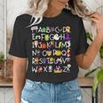 Alphabet ABCs Halloween Characters Kindergarten Teacher Kids Women's T-Shirt, funny gift Alphabet ABCs Halloween Characters Kindergarten Teacher Kids Women's T-Shirt, funny gift
