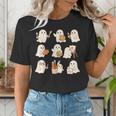Art Teacher Ghost Halloween Artists Painter Teacher Spooky Women's T-Shirt, funny gift Art Teacher Ghost Halloween Artists Painter Teacher Spooky Women's T-Shirt, funny gift