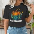 Art Teacher Pumpkin Halloween Night Men Women Women's T-Shirt, funny gift Art Teacher Pumpkin Halloween Night Men Women Women's T-Shirt, funny gift