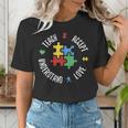Autism Awareness Teacher Shirt Teach Accept Understand Love Women's T-Shirt, funny gift