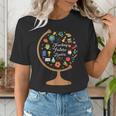 Awesome Teachers T Shirt Teaching Future Leaders Globe For Men Women Women's T-Shirt, funny gift Awesome Teachers T Shirt Teaching Future Leaders Globe For Men Women Women's T-Shirt, funny gift