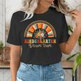 Back To School Kindergarten Dream Team Teacher Love Floral Women's T-Shirt, funny gift