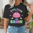 Back To School Kiss Your Brain Cute Teacher Appreciation Women's T-Shirt, funny gift