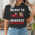 Back To School Teacher Farming Tractor Farmer Kids 100th Day Women's T-Shirt, funny gift Back To School Teacher Farming Tractor Farmer Kids 100th Day Women's T-Shirt, funny gift
