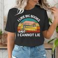 I Like Big Book Cant Lie Nerd School Librarian Teacher For Men Women Kids Women's T-Shirt, funny gift I Like Big Book Cant Lie Nerd School Librarian Teacher For Men Women Kids Women's T-Shirt, funny gift