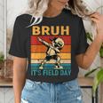 Bruh It's Field Day Teacher Happy Field Day Dabbing Boy Women's T-Shirt, funny gift