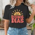 Buenos Dias Spanish Teacher Appreciation Back To School Women's T-Shirt, funny gift