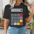 Calculator Math Teacher Halloween Costumes Women Men Adults Women's T-Shirt, funny gift Calculator Math Teacher Halloween Costumes Women Men Adults Women's T-Shirt, funny gift