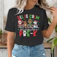 All Is Calm Just Kidding This Is Pre-K Christmas Teacher Women's T-Shirt, funny gift
