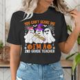 You Can't Scare Me I'm A 2nd Grade Teacher Halloween Women's T-Shirt, 2nd Grade Teacher Shirts, funny gift You Can't Scare Me I'm A 2nd Grade Teacher Halloween Women's T-Shirt, 2nd Grade Teacher Shirts, funny gift