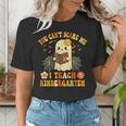 You Can't Scare Me I Teach Kindergarten Halloween Teacher Women's T-Shirt, funny gift You Can't Scare Me I Teach Kindergarten Halloween Teacher Women's T-Shirt, funny gift