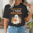 You Cant Scare Me I Teach Preschool Halloween Teacher Women's T-Shirt, funny gift You Cant Scare Me I Teach Preschool Halloween Teacher Women's T-Shirt, funny gift