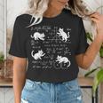 Cats And Math Lover Cat Lover Science Teacher Student Women's T-Shirt, Science Teacher Shirts, funny gift