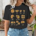 Chocolate Cookie Quick Math Fraction Math Teachers For Men Women Girls Kids Women's T-Shirt, funny gift