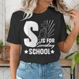 Christian Teacher S Is For Sunday School Essentials Women's T-Shirt, funny gift