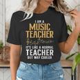 Cool Music Teacher Art For Men Women School Orchestra Coach Women's T-Shirt, funny gift Cool Music Teacher Art For Men Women School Orchestra Coach Women's T-Shirt, funny gift