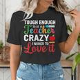Crazy Teacher Men Women School Teachers Women's T-Shirt, funny gift