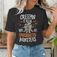 Creepin It Real Kindergarten Monsters Halloween Teacher Women's T-Shirt, funny gift Creepin It Real Kindergarten Monsters Halloween Teacher Women's T-Shirt, funny gift