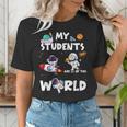 Cute Teacher My Students Are Out-Of This World Space Women's T-Shirt, funny gift Cute Teacher My Students Are Out-Of This World Space Women's T-Shirt, funny gift