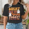 What Are We Doing Today Halloween PE Spooky Teacher Women's T-Shirt, Pe Teacher Shirts, funny gift What Are We Doing Today Halloween PE Spooky Teacher Women's T-Shirt, Pe Teacher Shirts, funny gift