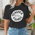 Dr Seuss Teacher Of All Things Red Emblem Women's T-Shirt, funny gift Dr Seuss Teacher Of All Things Red Emblem Women's T-Shirt, funny gift
