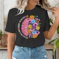 Dyslexia Different Perspective Reading Brain Floral Teacher Women's T-Shirt, funny gift