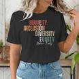 Equality Inclusion Diversity Equity Love Never Fails Teacher Women's T-Shirt, funny gift Equality Inclusion Diversity Equity Love Never Fails Teacher Women's T-Shirt, funny gift