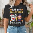 Are You Fall O Ween Directions Halloween Teacher Ghost Women's T-Shirt, funny gift Are You Fall O Ween Directions Halloween Teacher Ghost Women's T-Shirt, funny gift