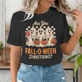 Are You Fall O Ween Directions Teacher Halloween Boo Ghost Women's T-Shirt, funny gift Are You Fall O Ween Directions Teacher Halloween Boo Ghost Women's T-Shirt, funny gift