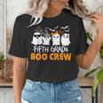 Fifth Grade Boo Crew Halloween Teacher Costume Women's T-Shirt, funny gift