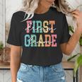 First Grade Dream Team Back To School 1st Grade Teacher Women's T-Shirt, First Grade Teacher Shirts, funny gift