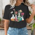 Floral Beakers Chemistry Lab Teacher Women's T-Shirt, funny gift Floral Beakers Chemistry Lab Teacher Women's T-Shirt, funny gift