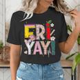Fri-Yay Happy Friday Lovers Teacher Weekend Women Women's T-Shirt, funny gift