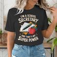 Front Office Teacher Admin Mother I'm A School Secretary Women's T-Shirt, funny gift