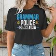 Grammar Police Comma Unit English Teacher Grammar Teacher For Men Women Women's T-Shirt, English Teacher Shirts, funny gift