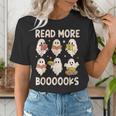 Groovy Halloween Ghost Read More Boooooks Librarian Teacher For Men Women Kids Women's T-Shirt, Groovy Teacher Shirts, funny gift Groovy Halloween Ghost Read More Boooooks Librarian Teacher For Men Women Kids Women's T-Shirt, Groovy Teacher Shirts, funny gift