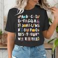 Halloween Alphabet ABCs Learning Kindergarten Teacher Men Women Kids Women's T-Shirt, funny gift Halloween Alphabet ABCs Learning Kindergarten Teacher Men Women Kids Women's T-Shirt, funny gift
